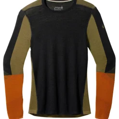 Smartwool Men's Intraknit Thermal Merino Base Layer Colorblock Crew men's thermal long sleeved t-shirt* Base Layers