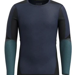 Smartwool Men's Intraknit Thermal Merino Base Layer Colorblock Crew men's thermal long sleeved t-shirt* Base Layers