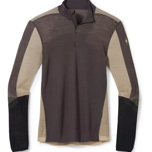 Smartwool M's Intraknit Thermal Merino BL 1/4 Zip men's thermal long sleeved t-shirt* T-Shirts