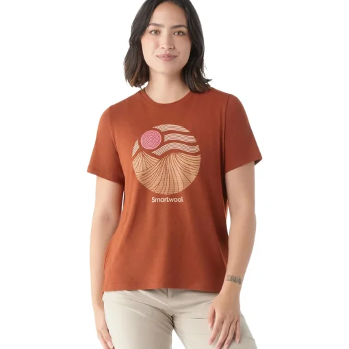 Smartwool Women's Horizon View Graphic Short Sleeve women's t-shirt*Women T-Shirts