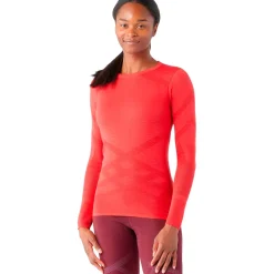 Smartwool Women's Intraknit Thermal Merino Base Layer Crew women's thermal long sleeved t-shirt*Women T-Shirts