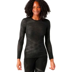 Smartwool Women's Intraknit Thermal Merino Base Layer Crew women's thermal long sleeved t-shirt*Women T-Shirts