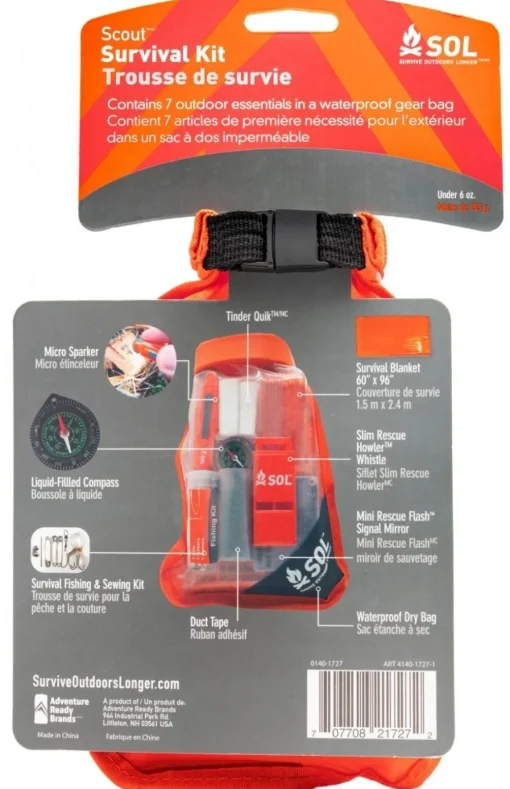SOL Scout survival kit* First Aid Kits