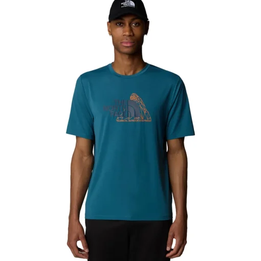 The North Face M Mountain Foundation Ss Tee men's t-shirt* T-Shirts