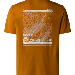The North Face M Topographic Foundation Ss Tee men's t-shirt* T-Shirts