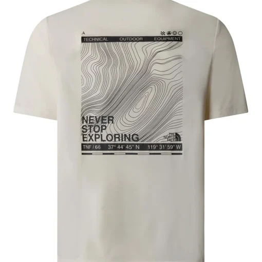 The North Face M Topographic Foundation Ss Tee men's t-shirt* T-Shirts