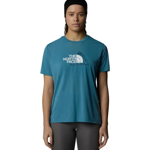 The North Face W Mountain Foundation Ss Tee women's t-shirt*Women T-Shirts