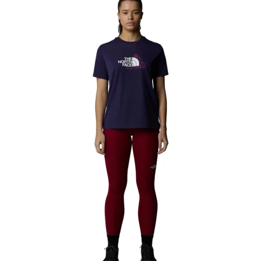The North Face W Mountain Foundation Ss Tee women's t-shirt*Women T-Shirts