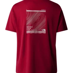 The North Face W Topographic Foundation Ss Tee women's t-shirt*Women T-Shirts