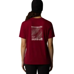 The North Face W Topographic Foundation Ss Tee women's t-shirt*Women T-Shirts