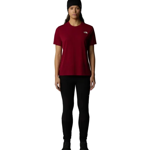 The North Face W Topographic Foundation Ss Tee women's t-shirt*Women T-Shirts