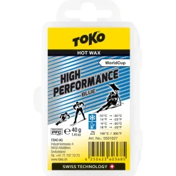 Toko High Performance Hot Wax Blue ski wax* Ski Mountaineering|Ski Mountaineering Accessories
