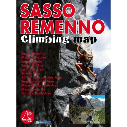 Versante Sud Sasso Remenno climbing guidebook* Crag|Crag And Sport Climbing Guidebooks