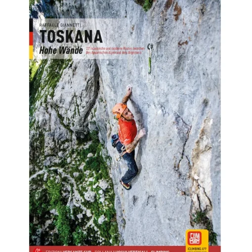 Versante Sud Toskana Hohe Wande climbing guide in German* Trad/Multipitch|Trad And Multi-Pitch Guidebooks