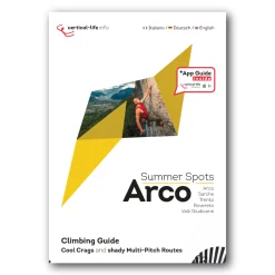 Vertical Life Arco Summer Spots climbing guidebook* Crag|Crag And Sport Climbing Guidebooks