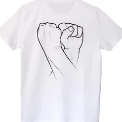 Wide Boyz Double Fist Stack men's t-shirt* T-Shirts