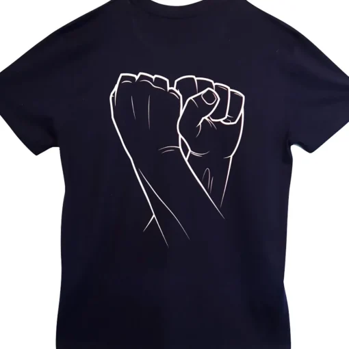 Wide Boyz Double Fist Stack men's t-shirt* T-Shirts