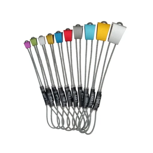 Wild Country Rock On Wire Anodised Set 1-10 climbing nuts* Nuts